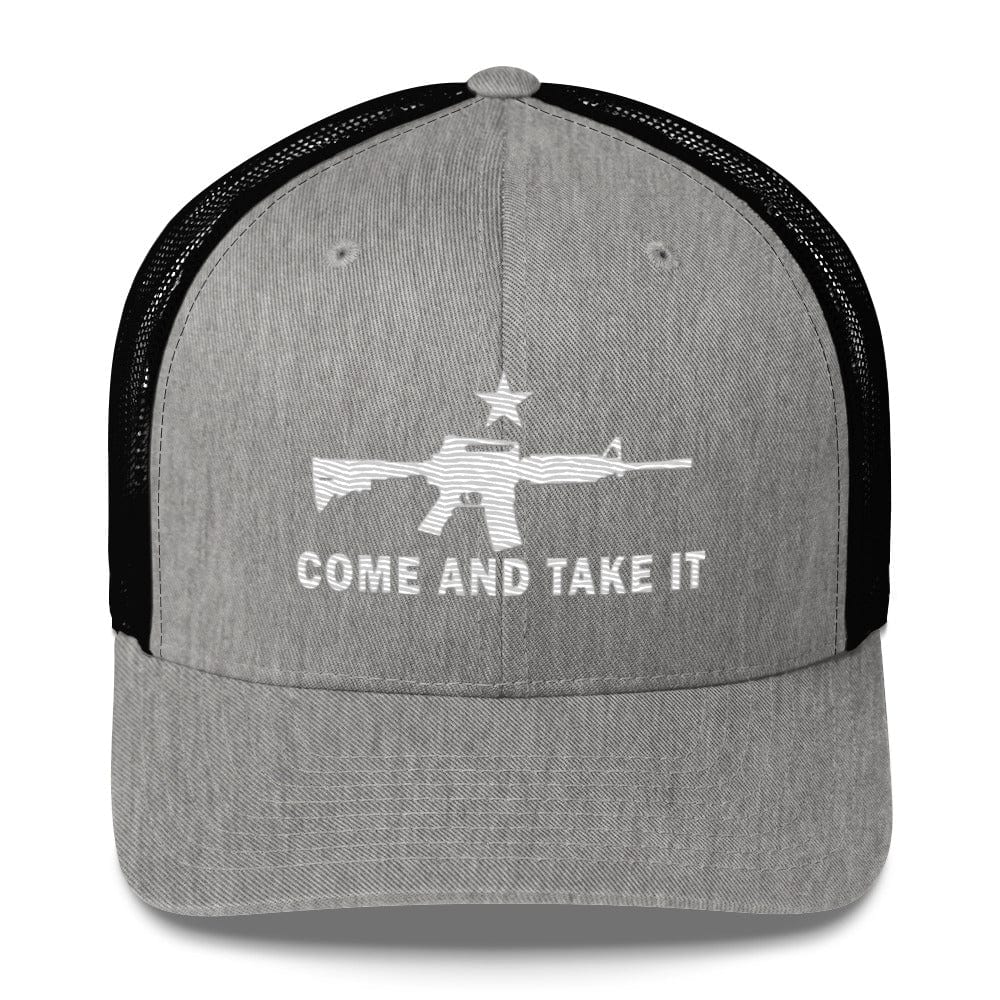 Top Gear Heather/ Black Come and Take It Trucker Cap