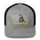 Top Gear Heather/ Black Don't Tread On Me Trucker Hat