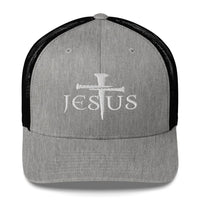 Top Gear Heather/ Black Trucker Cap