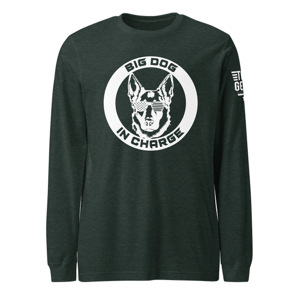 Top Gear Heather Forest / XS Big Dog Long Sleeve Tee