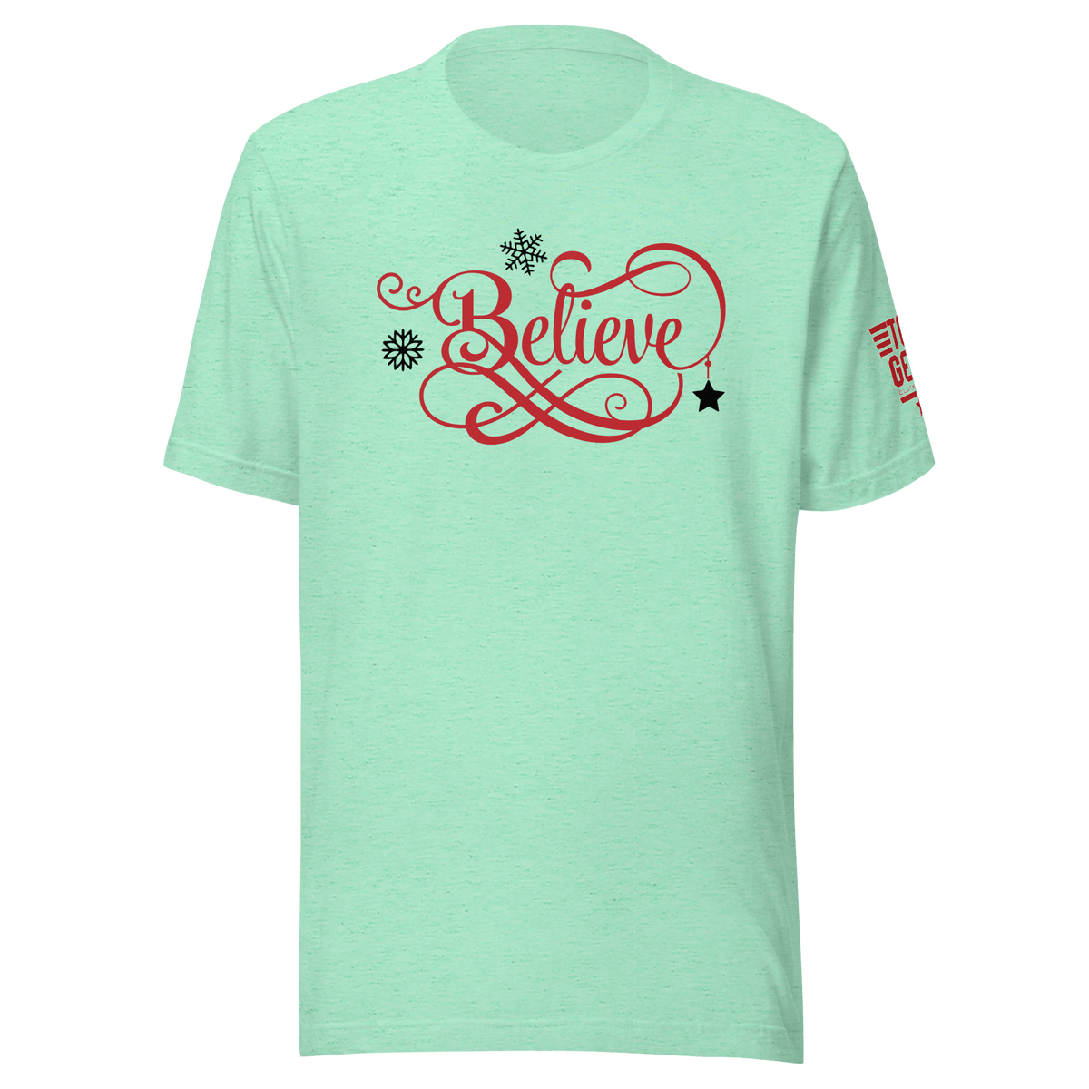 Top Gear Heather Mint / S Believe T-Shirt