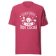 Top Gear Heather Raspberry / S Sleigh Rides & Hot Cocoa T-Shirt