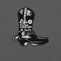 Top Gear Life is Better in Boots T-Shirt