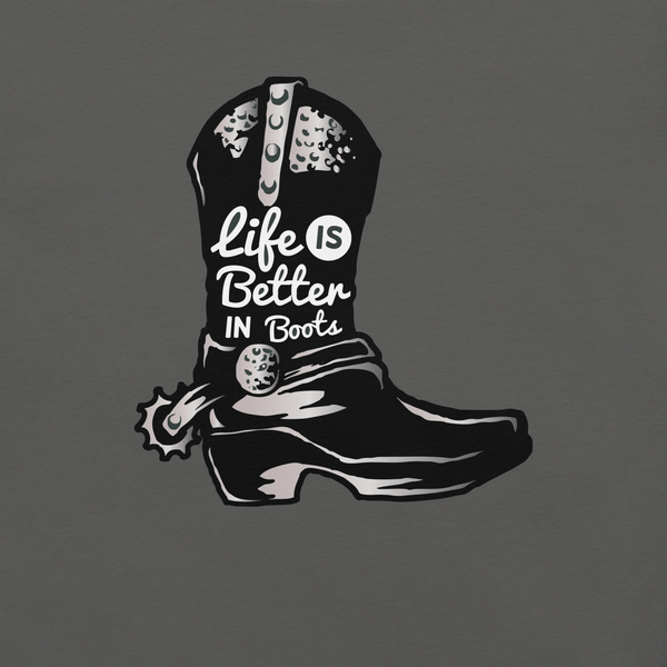 Top Gear Life is Better in Boots T-Shirt