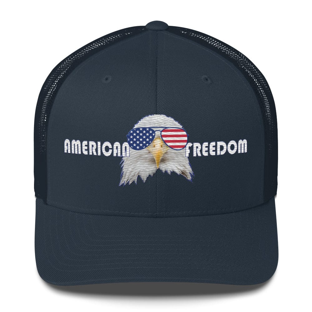 Top Gear Navy American Freedom Trucker Hat