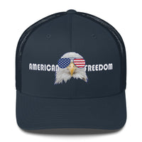 Top Gear Navy American Freedom Trucker Hat
