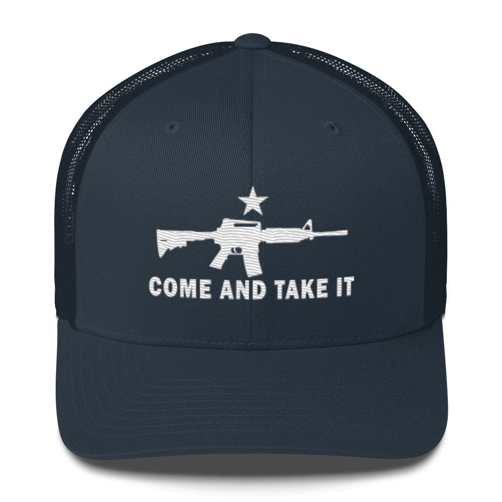 Top Gear Navy Come and Take It Trucker Cap