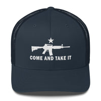 Top Gear Navy Come and Take It Trucker Cap