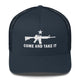 Top Gear Navy Come and Take It Trucker Cap
