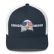 Top Gear Navy/ White American Freedom Trucker Hat