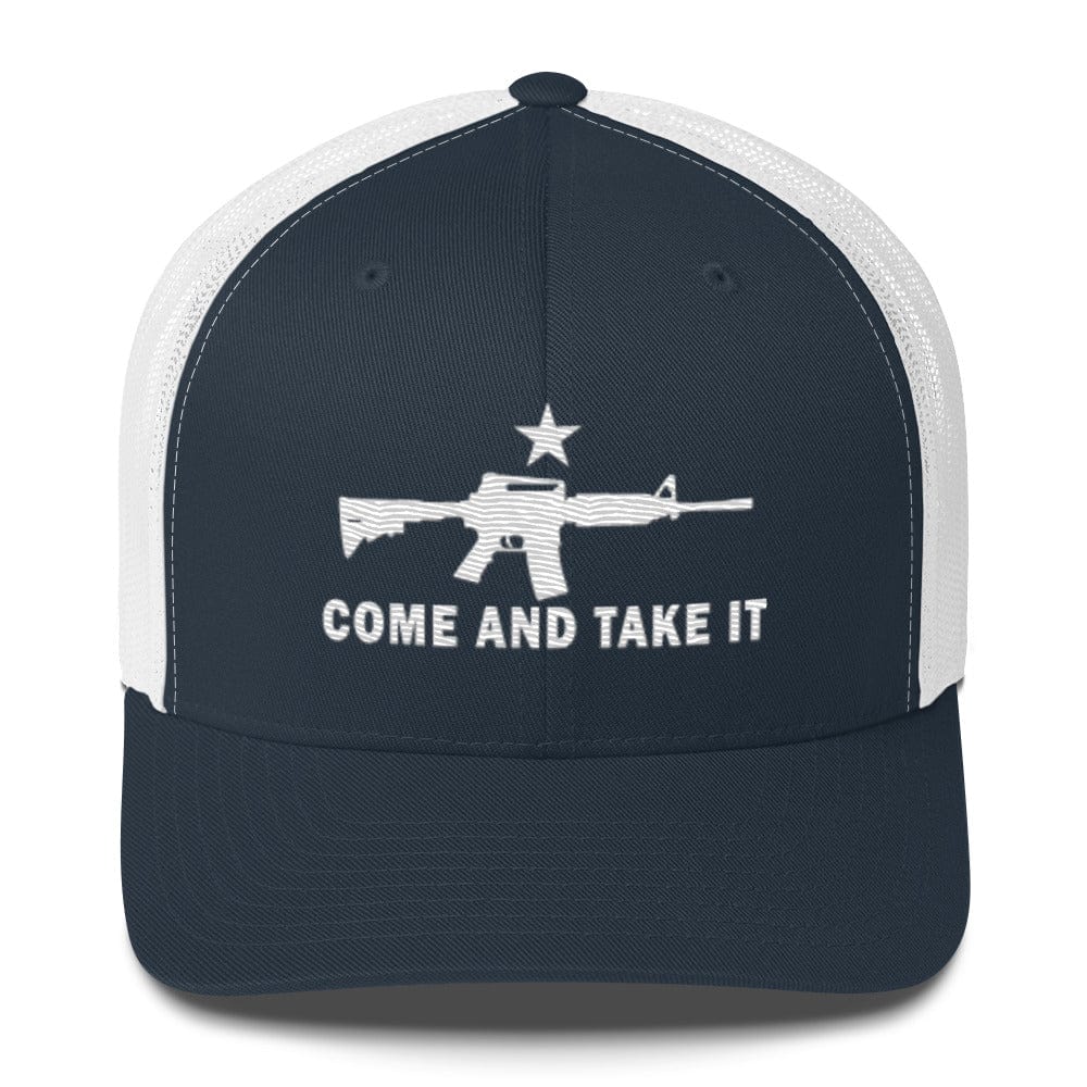 Top Gear Navy/ White Come and Take It Trucker Cap
