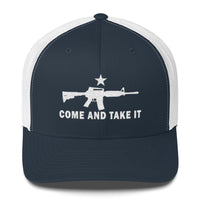 Top Gear Navy/ White Come and Take It Trucker Cap