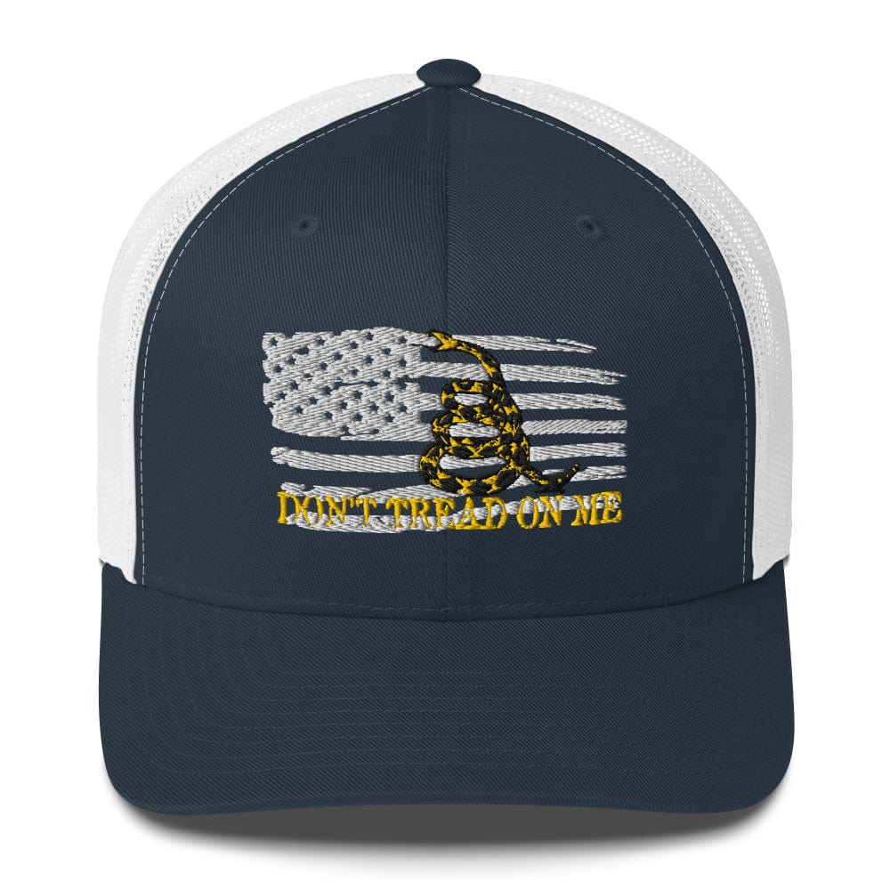 Top Gear Navy/ White Don't Tread On Me Trucker Hat