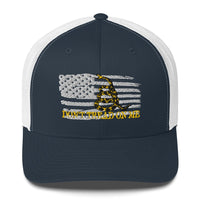 Top Gear Navy/ White Don't Tread On Me Trucker Hat