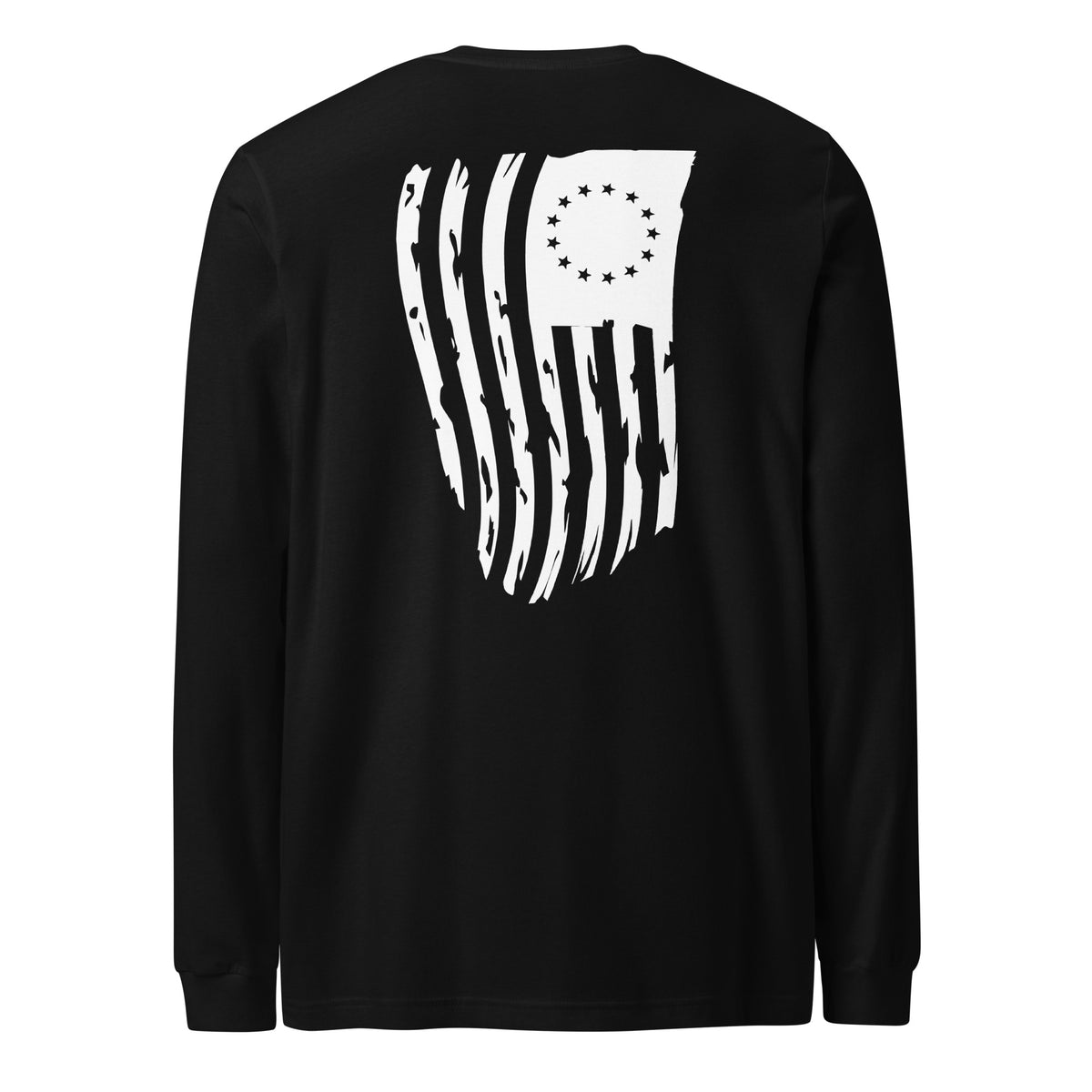 Betsy Ross American Flag Long Sleeve Tee