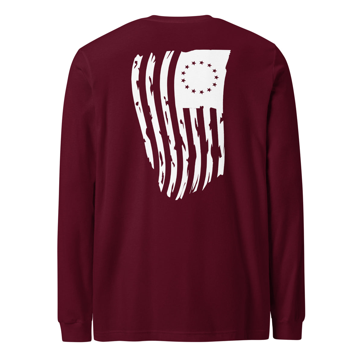 Betsy Ross American Flag Long Sleeve Tee
