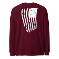 Betsy Ross American Flag Long Sleeve Tee