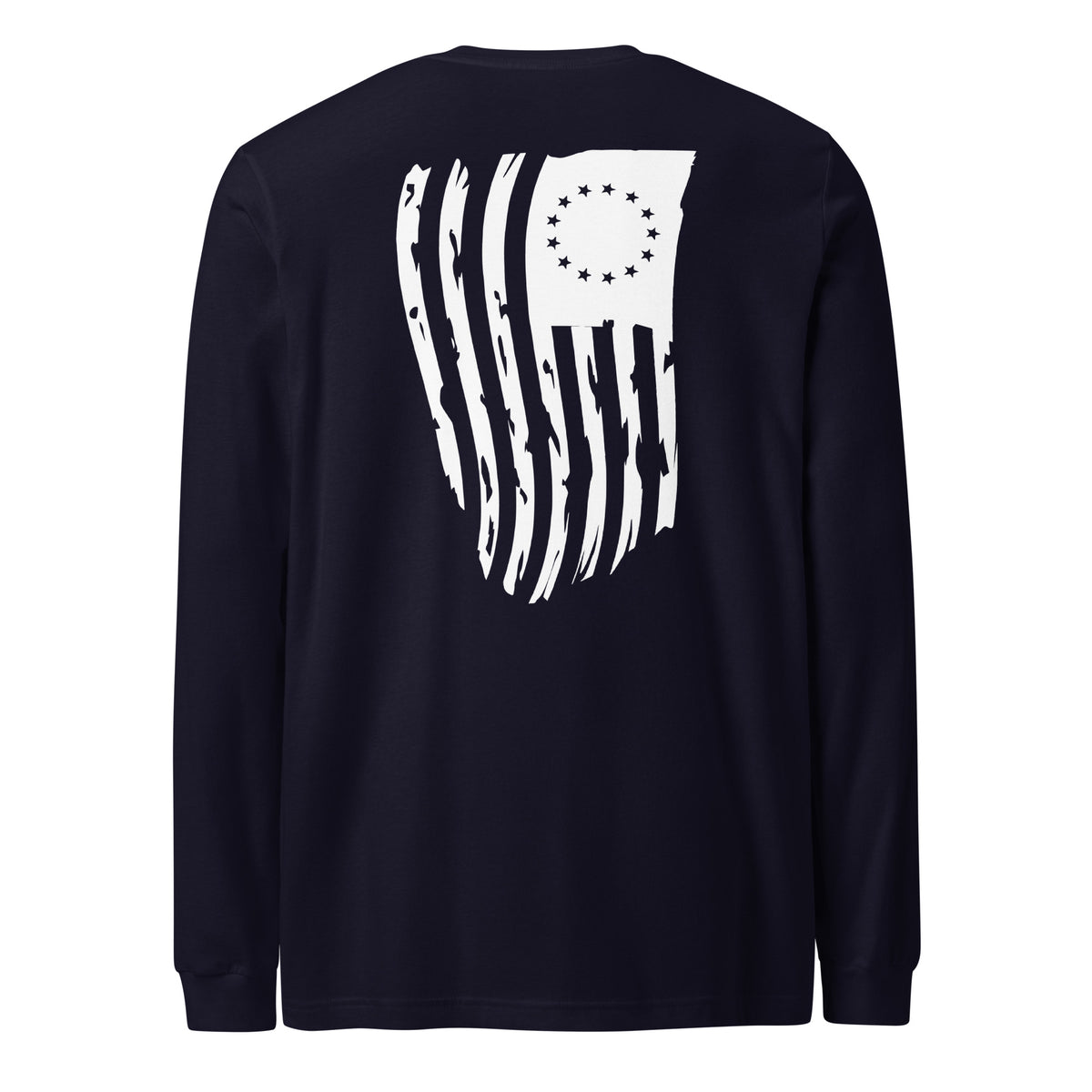 Betsy Ross American Flag Long Sleeve Tee