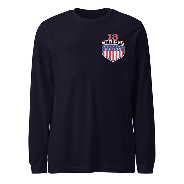 Betsy Ross American Flag Long Sleeve Tee