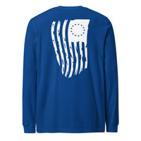 Betsy Ross American Flag Long Sleeve Tee