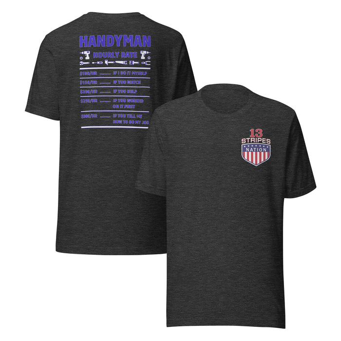 Handyman Hourly Rate T-Shirt